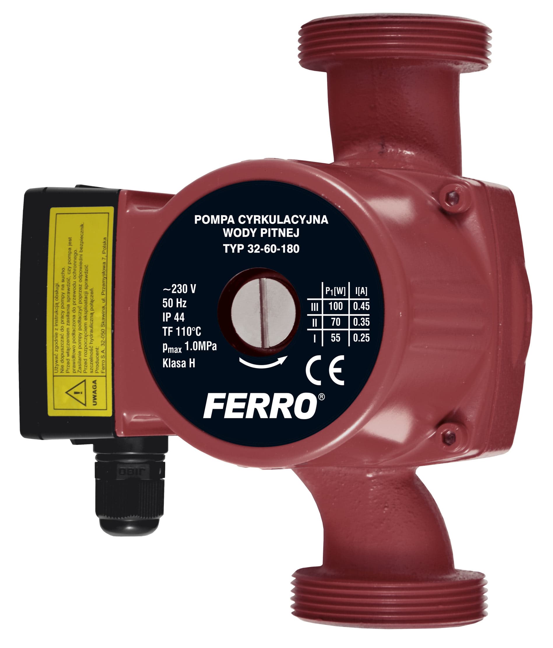 Pompă de circulație FERRO 32-60-180 W0302 - produs similar